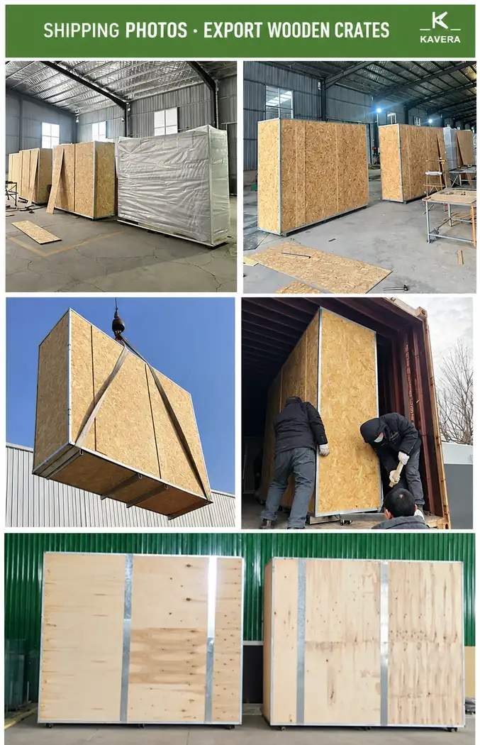 Protective export crates